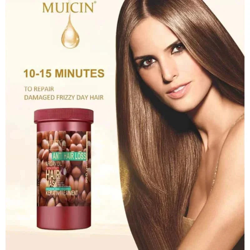 Onion Extract & Argan Oil Hair Mask - Muicin