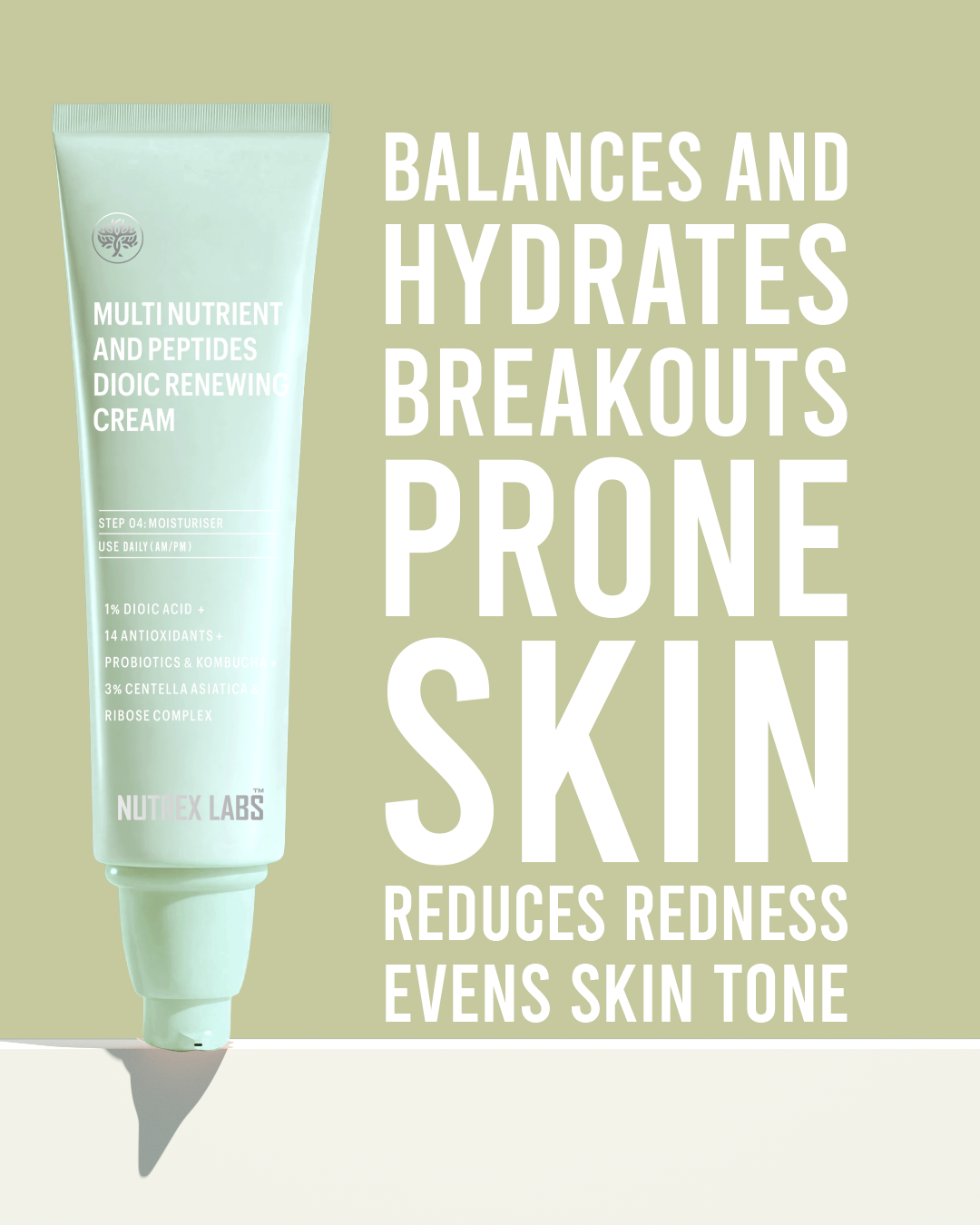 Multi Nutrient And Peptides Dioic Renewing Cream - Nutrex Labs