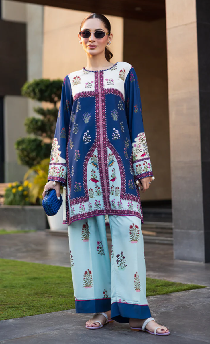 Roshan Ara - Stitched 2 Pcs - Kala Jora