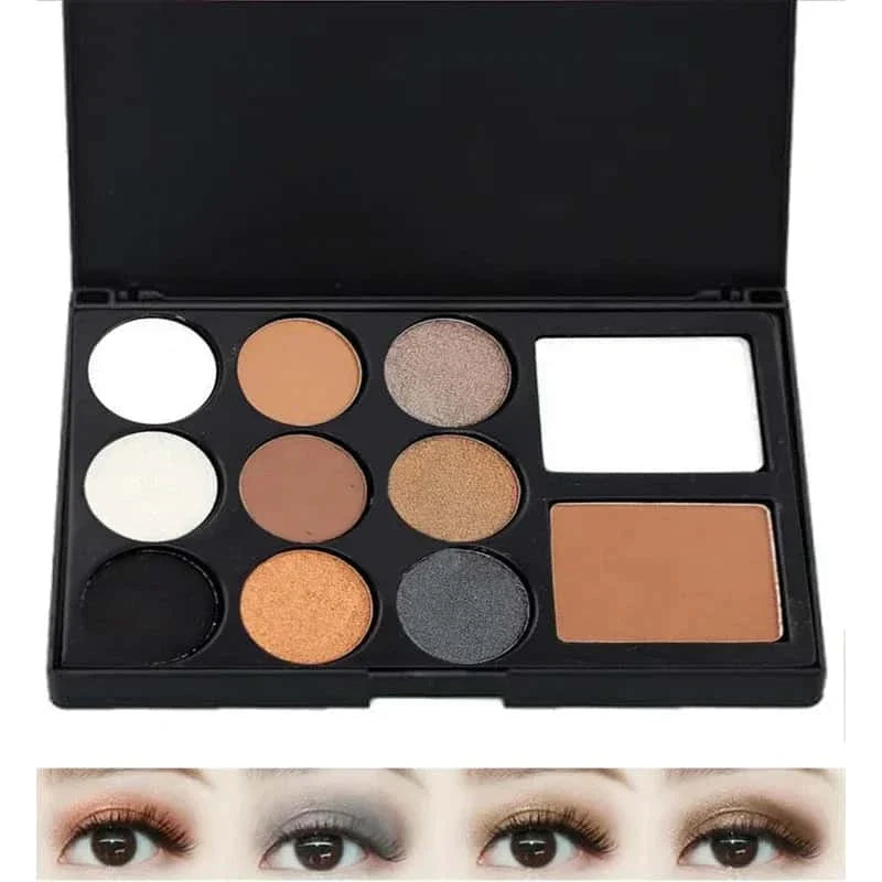 Matte & Velvet 11 Colors Eyeshadow Palette - Muicin