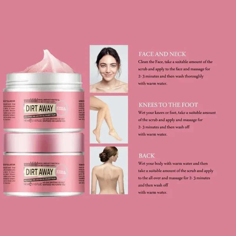 Deep Clean & Exfoliate Scrub - Refresh & Revitalize - 140G - Muicin