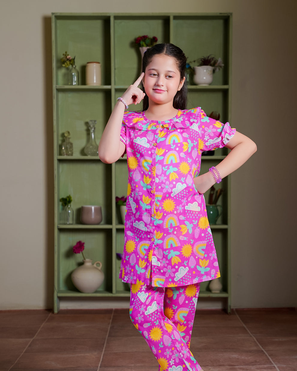 Summer Bloom - Co-ord Set - Lawn - Rangooz