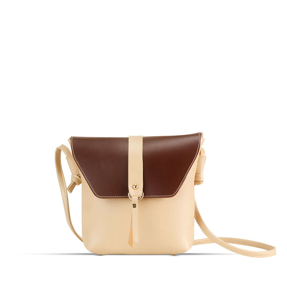 Tess Beige Crossbody bag - Bag X