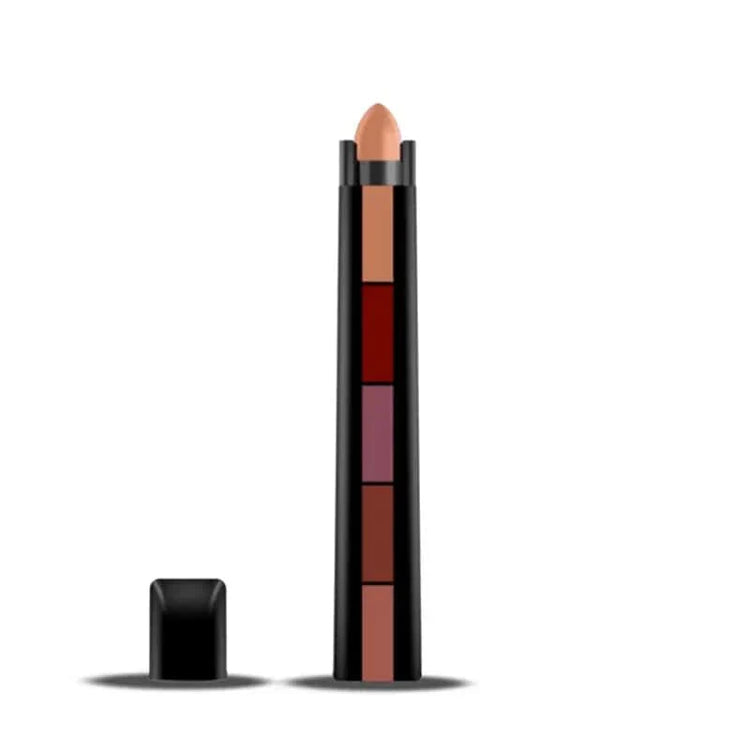 5 In 1 Matte Lipsticks - Muicin
