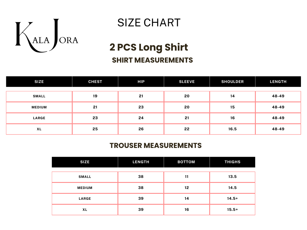 Gul-e-Rana - Stitched 2 Pcs - Kala Jora
