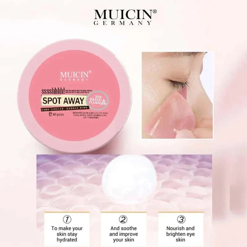 Spot Away Clarifying Eye Patches & Cleanser - Muicin