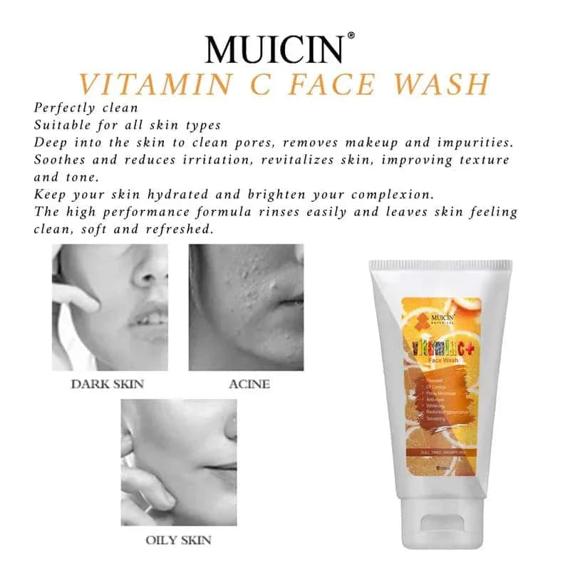 Vitamin C+ Face Wash - Muicin