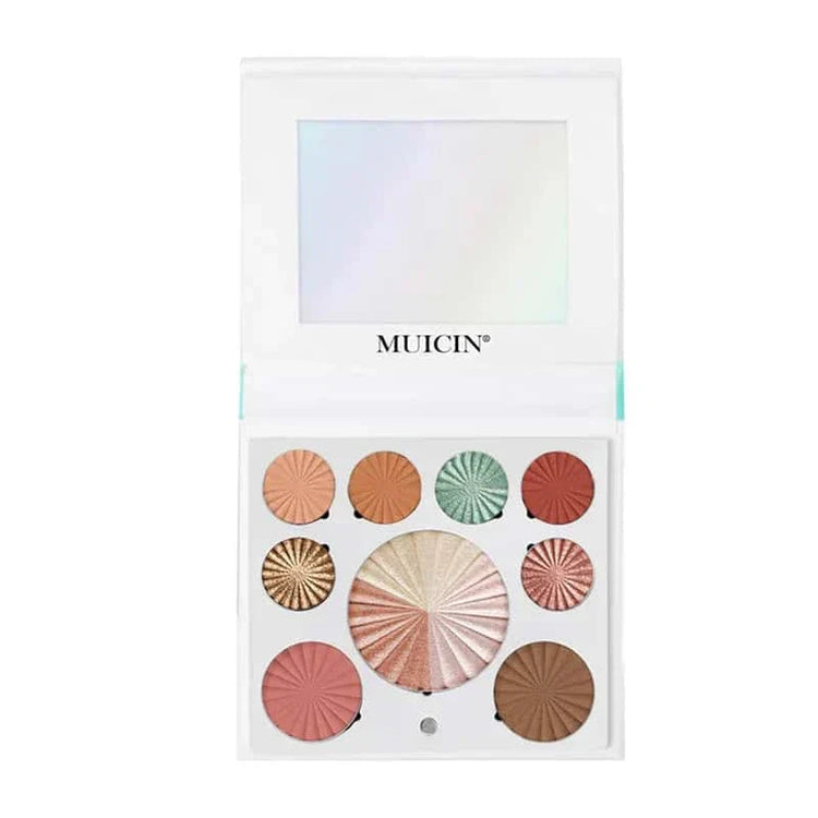 White Blusher & Eyeshadow Palette - Muicin