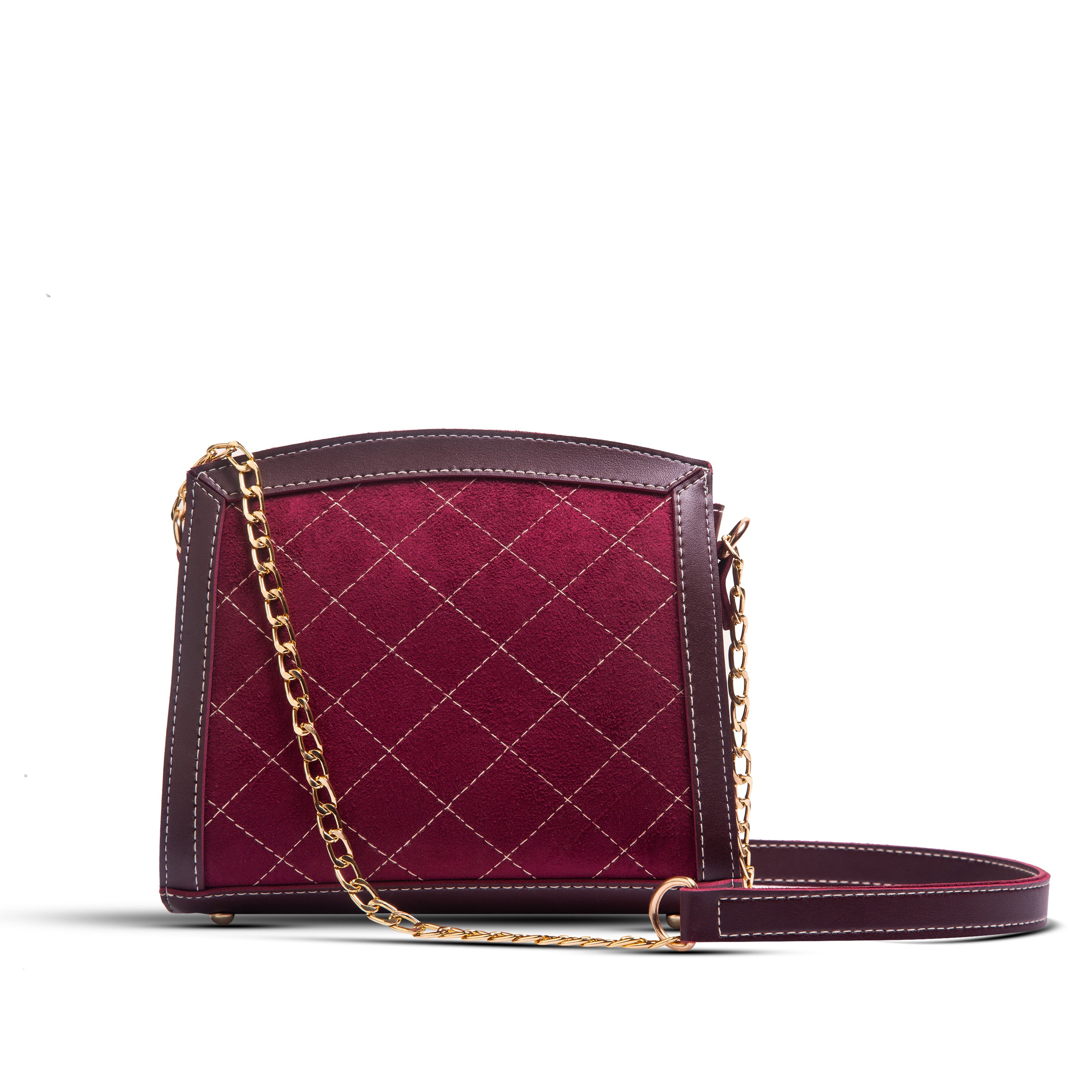 Sonic Maroon Crossbody bag - Bag X