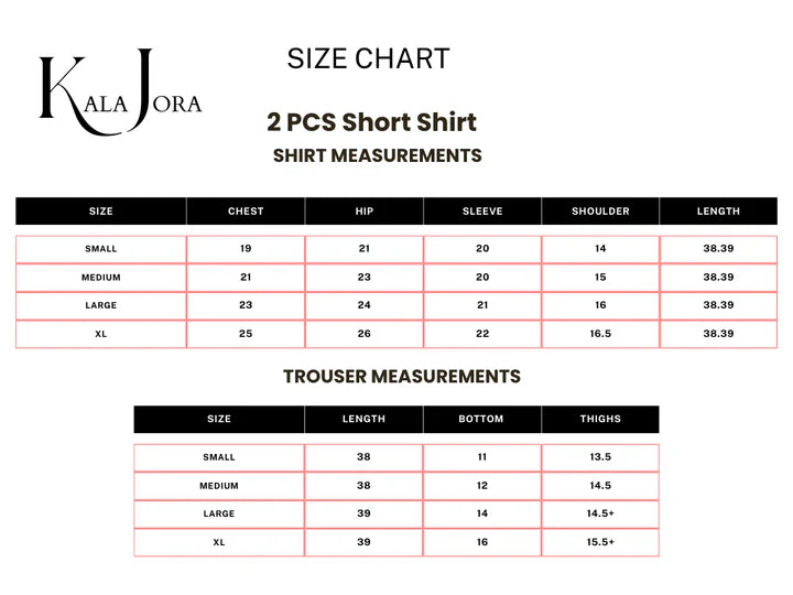 Noor-e-Hayat - Stitched 2 Pcs - Kala Jora