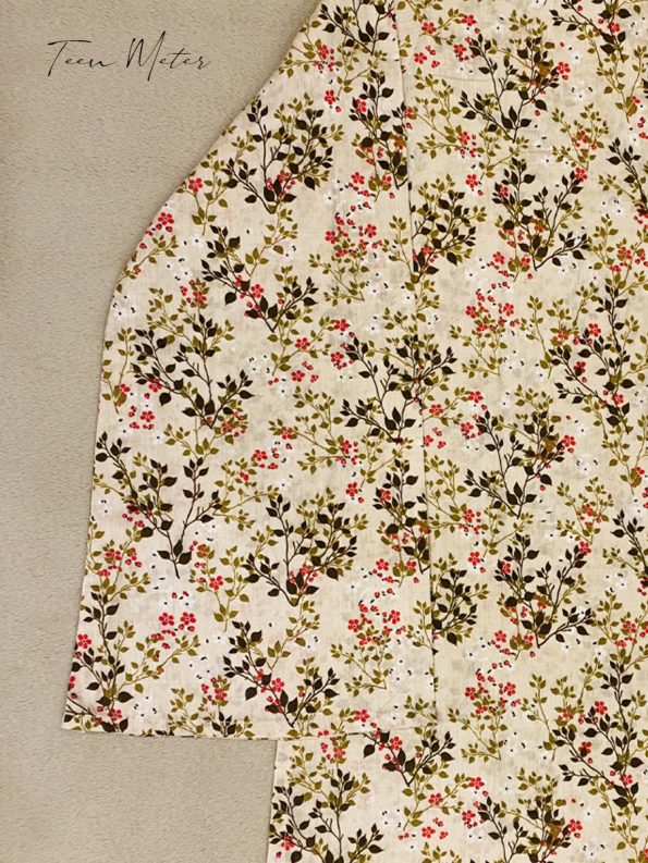 Cream 2pc “Summer Lawn Prints” - Teen Meter