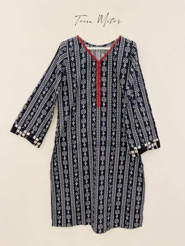 Black 2pc “Summer Lawn Prints” - Teen Meter