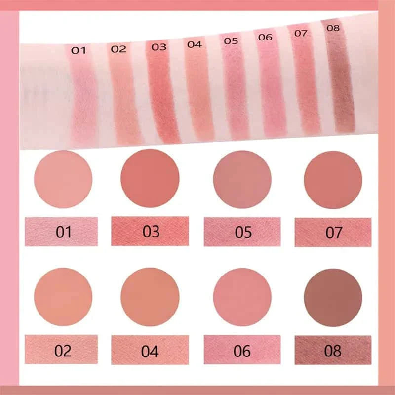 8 Colors Professional Blusher Palette - Muicin