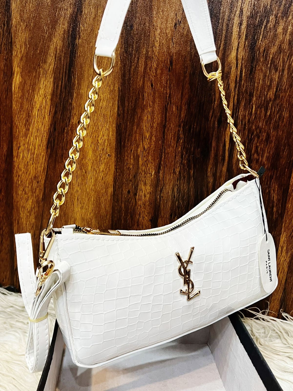 Ysl Crocodile Crossbody - Bellabags