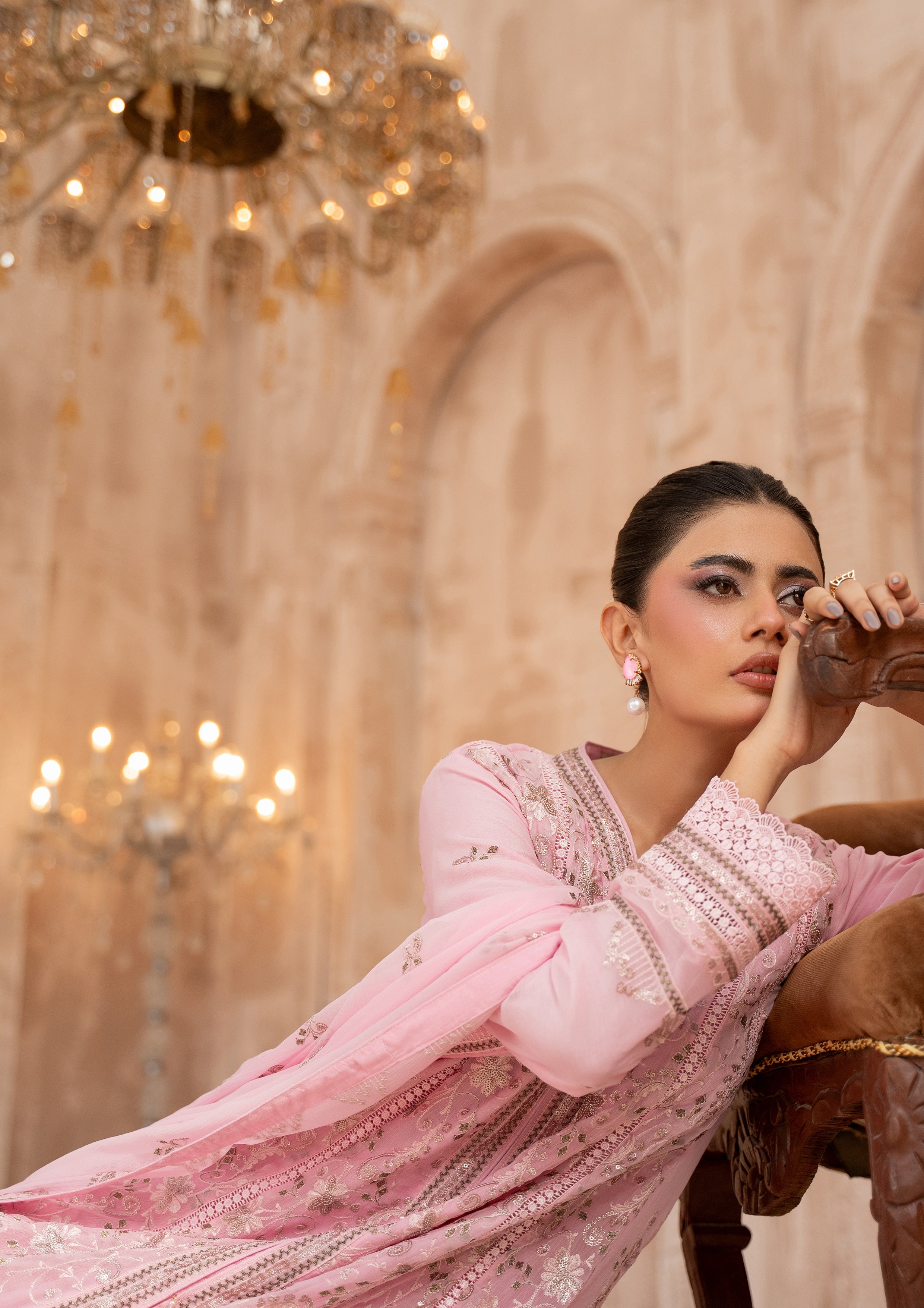 Ghazala BN-1171 - 3 Piece Stitched Fancy Heavy Embroidered - Bint-e-Noor