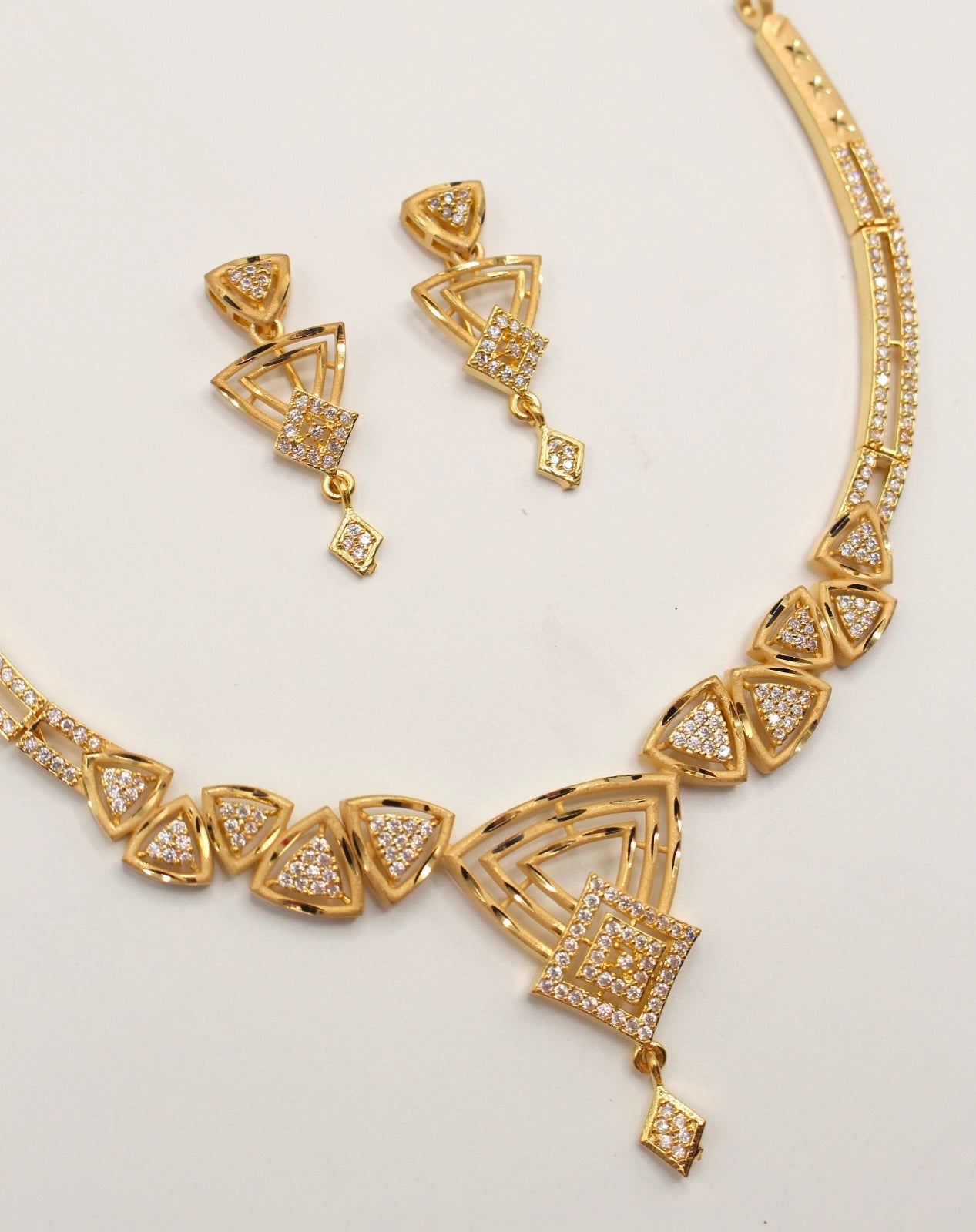 Gold Plated Zircon - Aloro Jewels