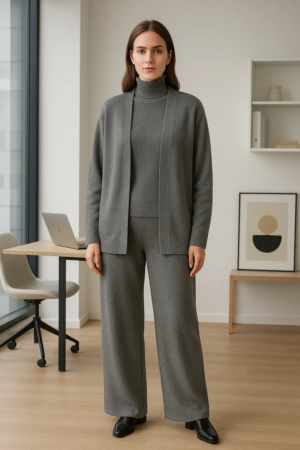 3-Piece Premium Knit Co-Ord - Velora