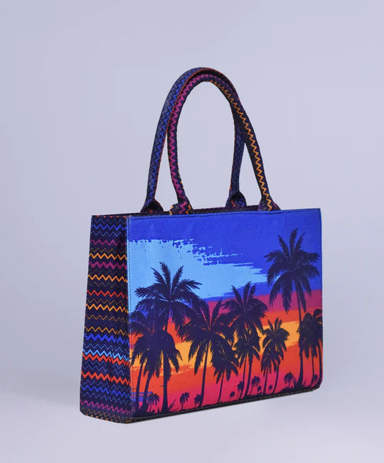 Tropical Dusk Tote Bag - Totewear