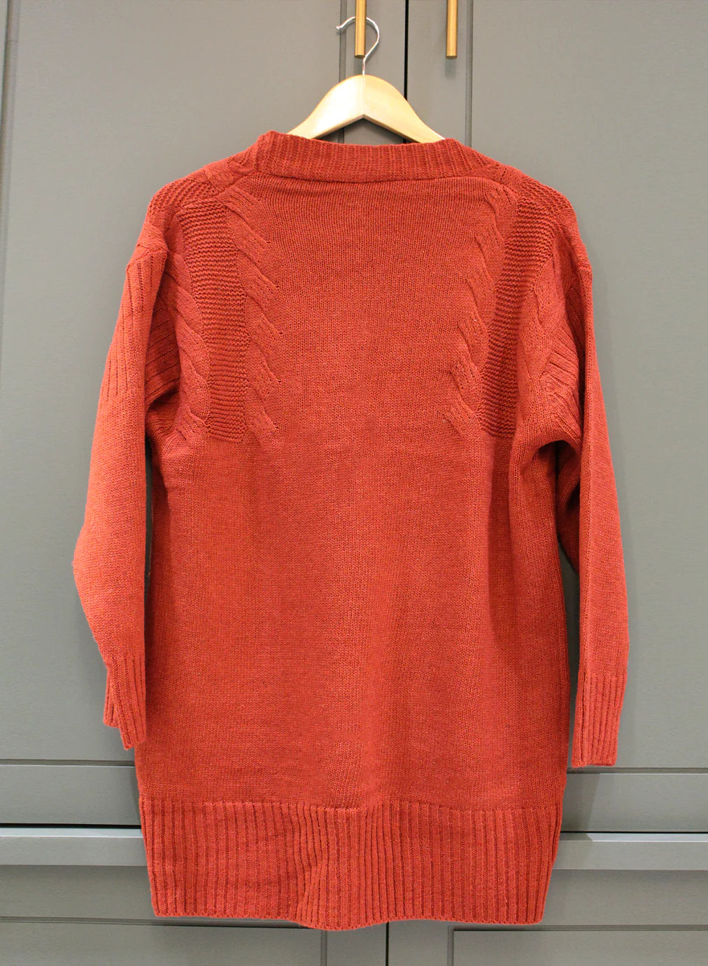 V Neck Vintage Cardigan - Velora