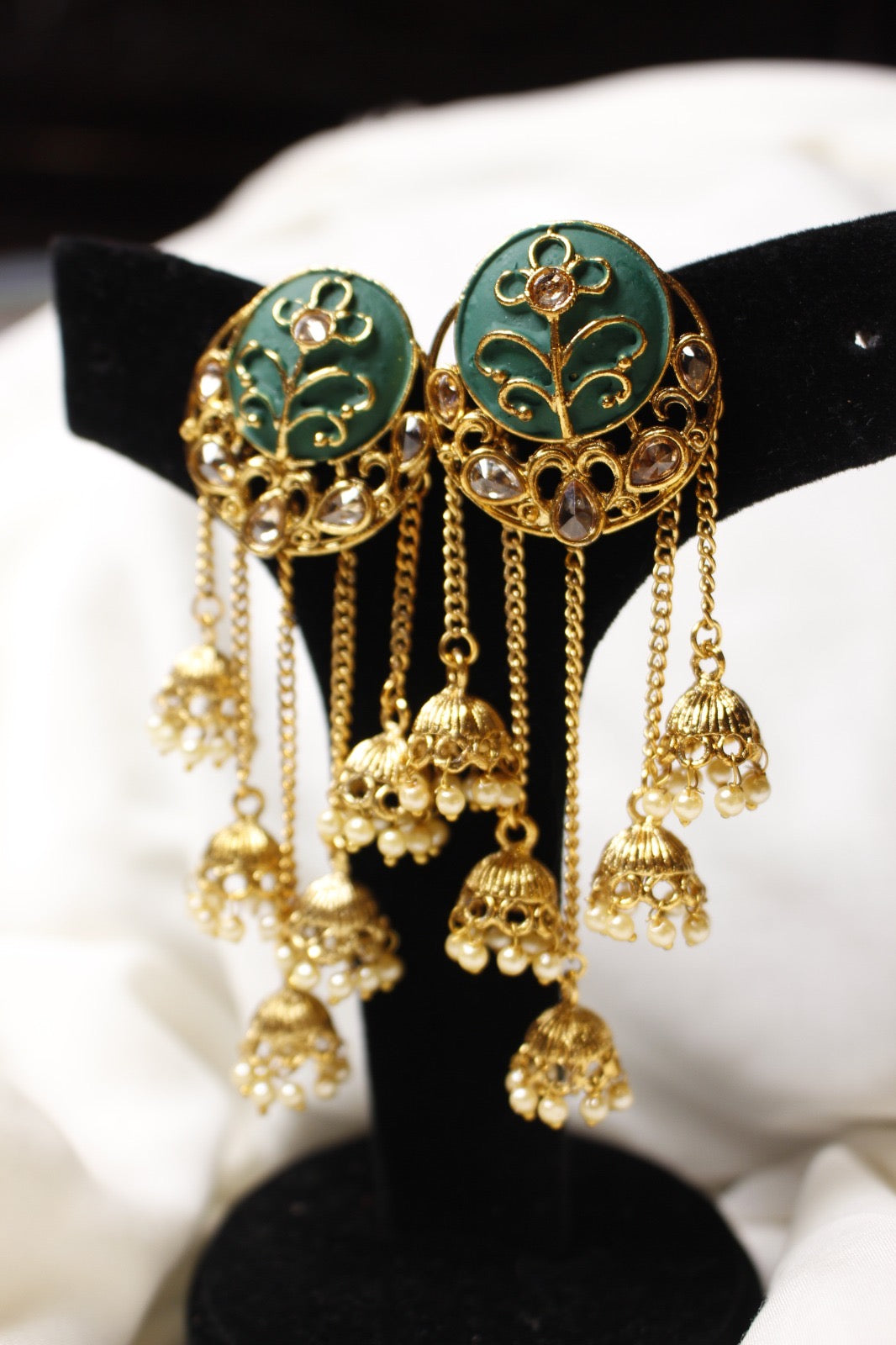 Drop Chain Earrings - Aloro Jewels