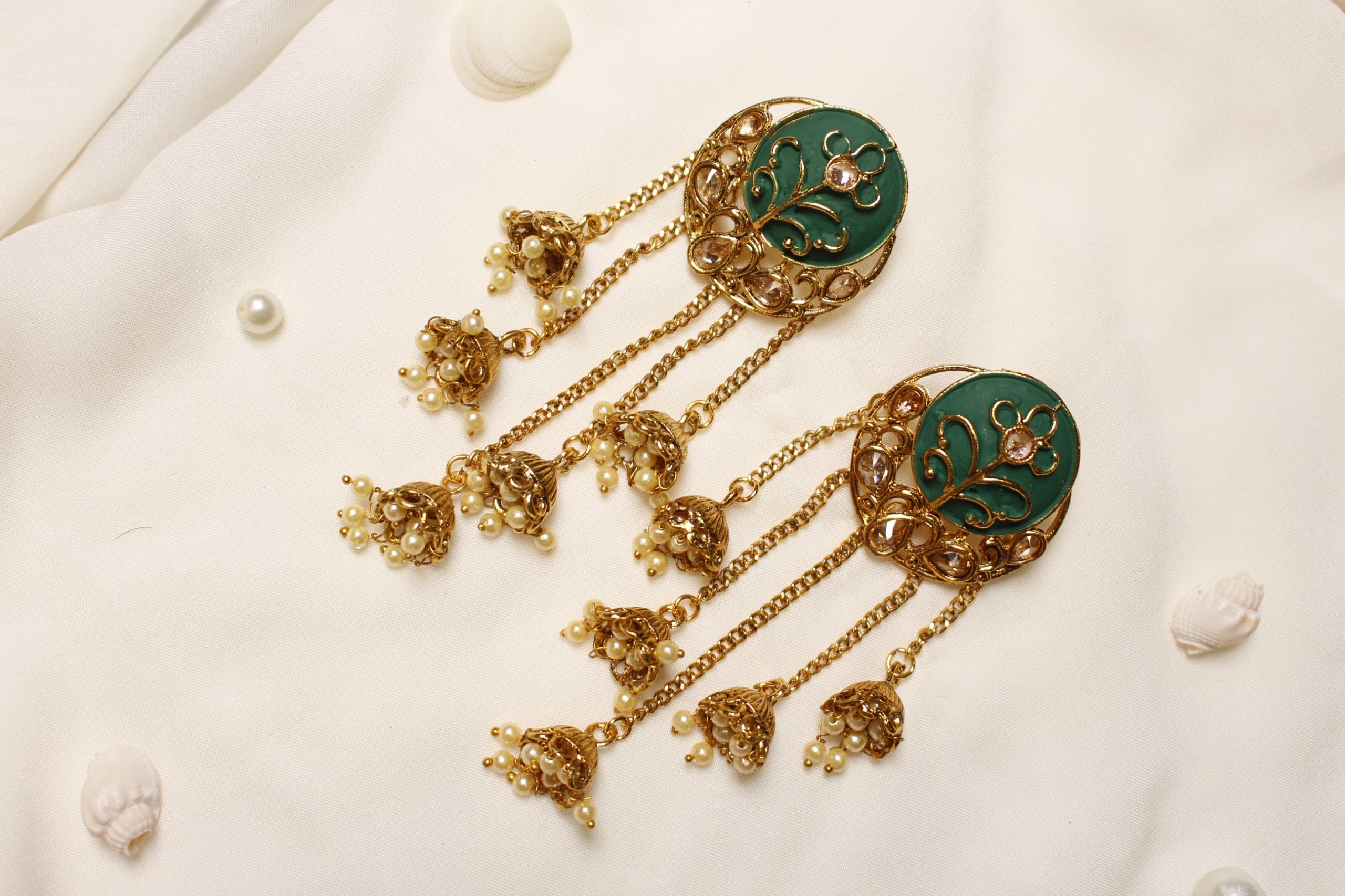 Drop Chain Earrings - Aloro Jewels