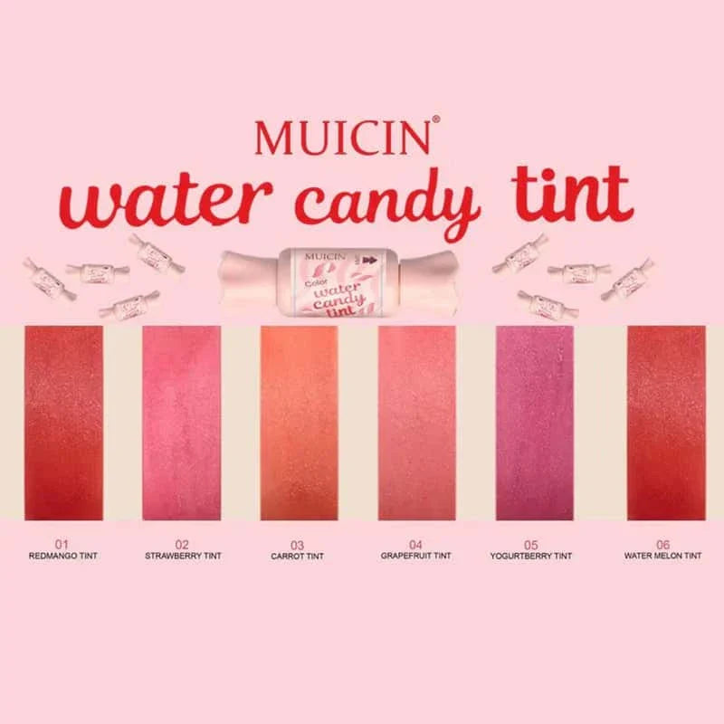 Lip & Cheek Water Candy Fruit Tints - Muicin