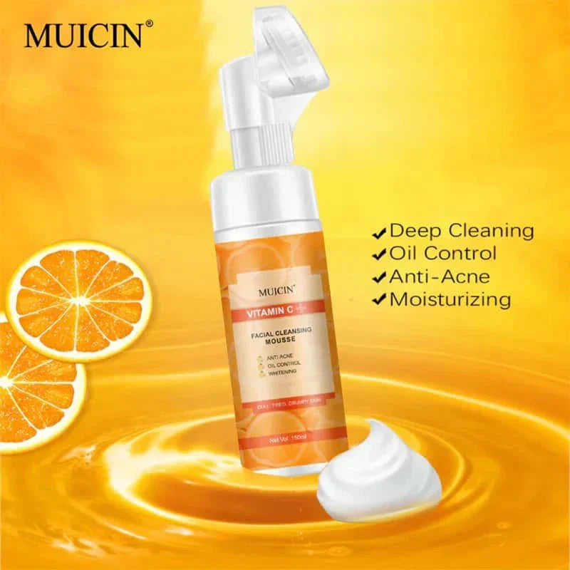 Vitamin C Bubble Foaming Facial Cleanser - Muicin