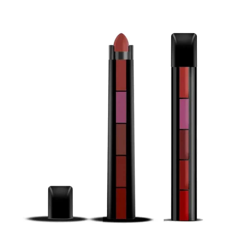5 In 1 Matte Lipsticks - Muicin
