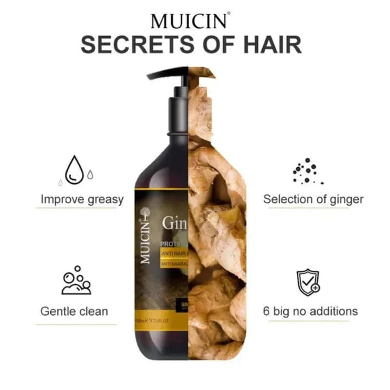 Ginger Oil Anti-Hair Fall Shampoo - Muicin