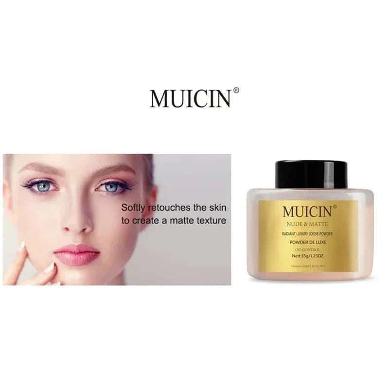 Nude Matte Radiant Loose Powder - Muicin