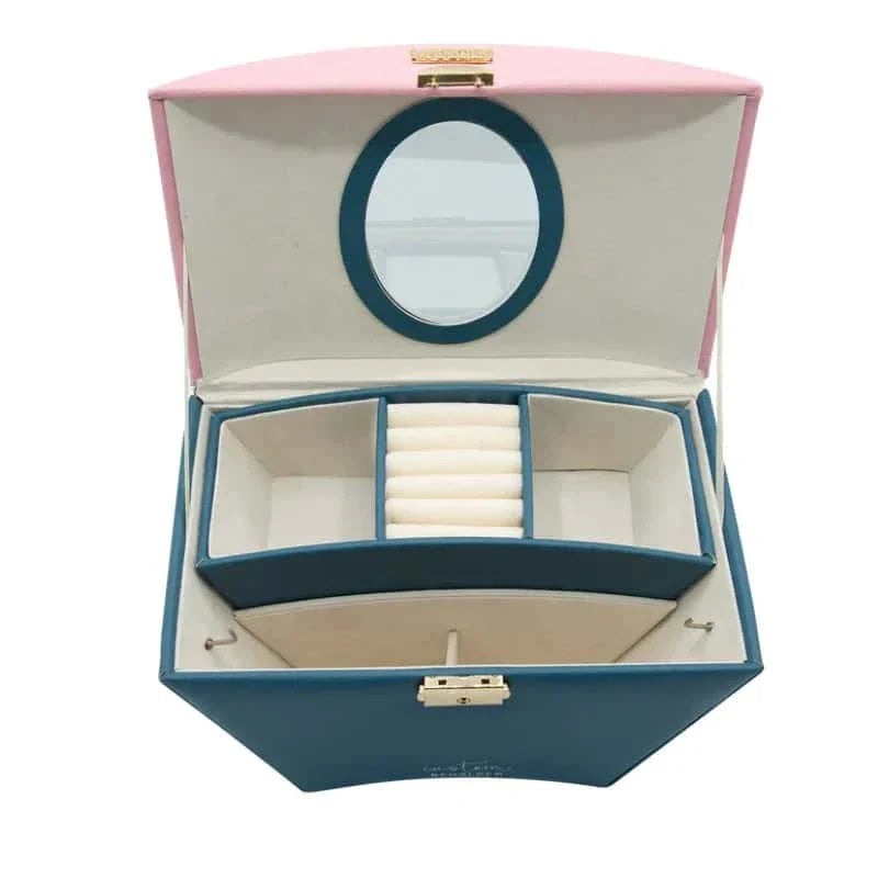 Dual-Tone Luxury Cosmetics & Jewelry Organizer - Muicin