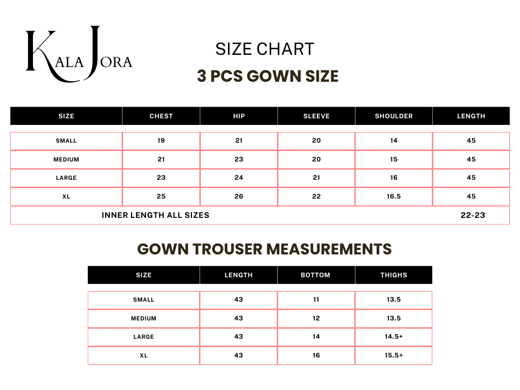 Dilruba - Stitched 2 Pcs - Kala Jora