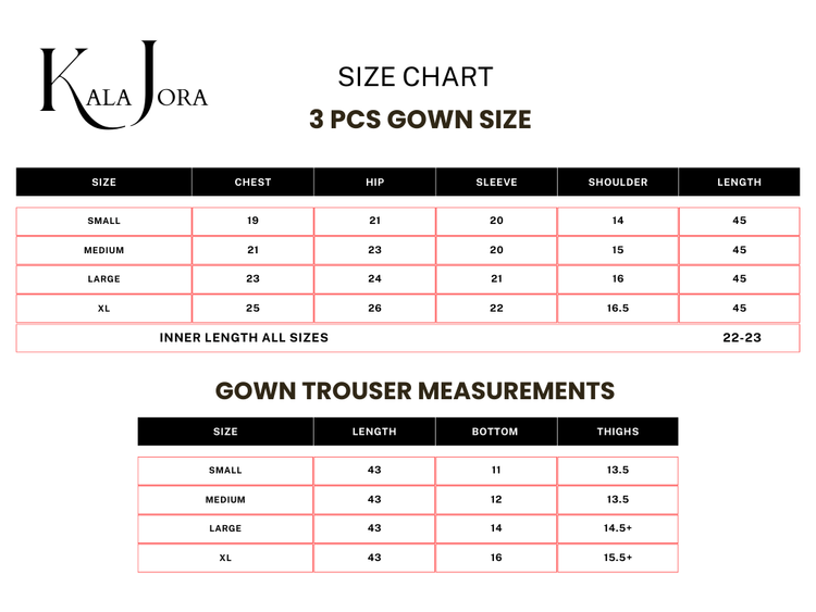 Dilruba - Stitched 2 Pcs - Kala Jora