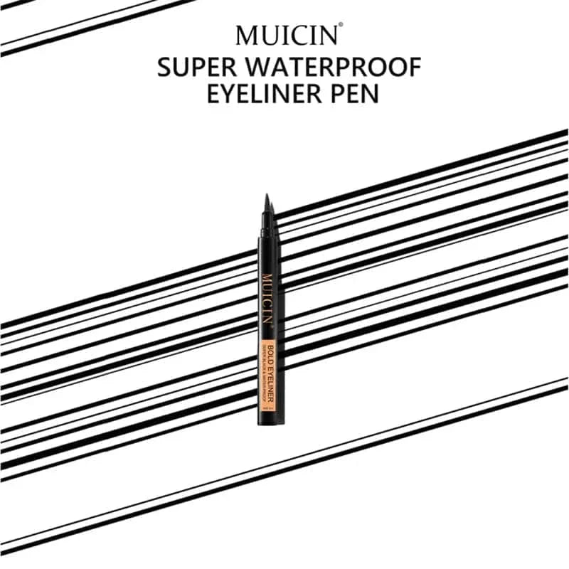 Black Matte Bold Eyeliner - Muicin