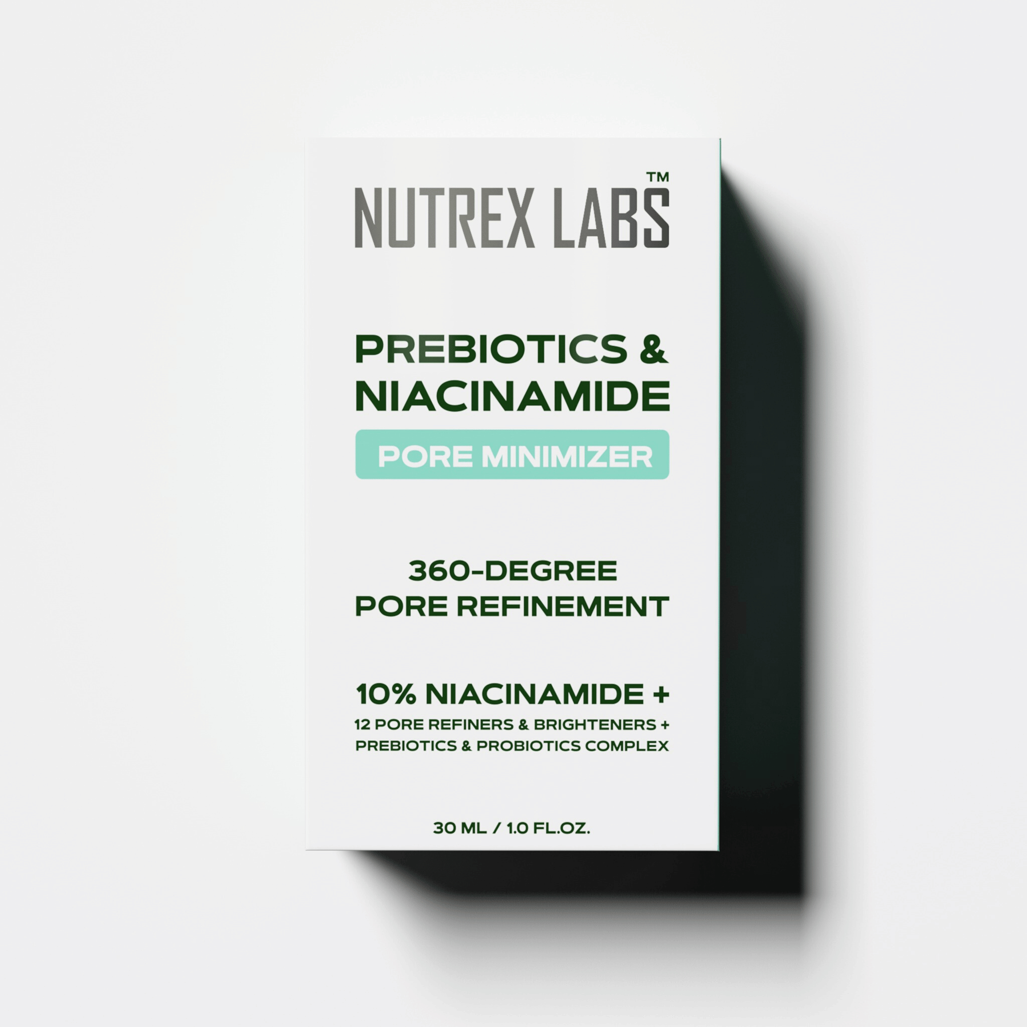 Prebiotics & Niacinamide Pore Minimizer - Nutrex Labs
