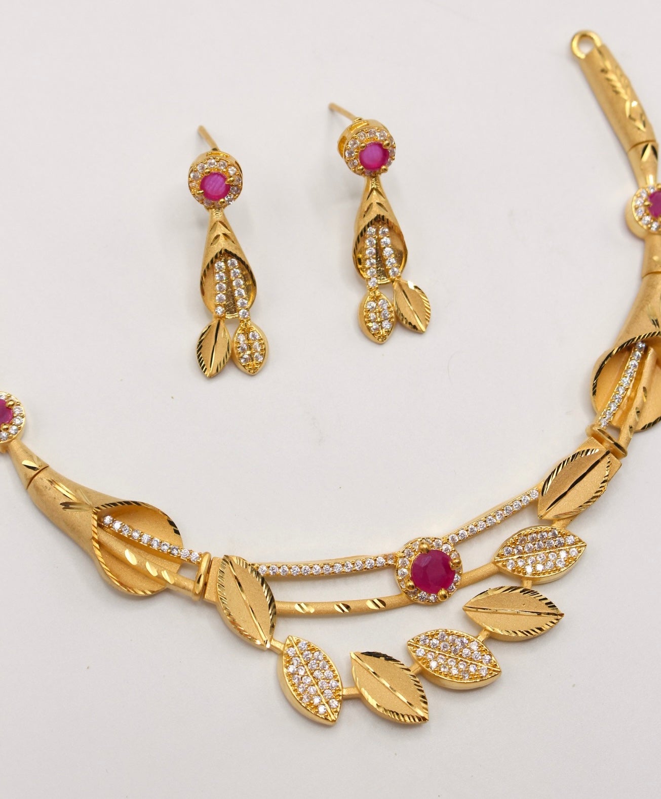 Gold Plated Leaf - Aloro Jewels
