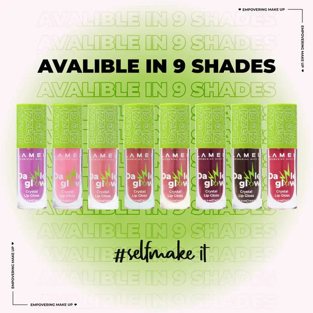 LAMEL Dazzle Glow Lip Gloss 410 Allure