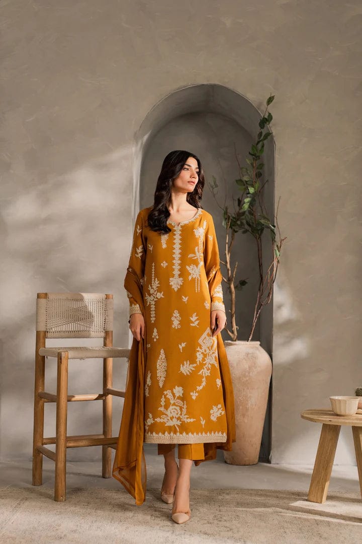 Musturd EMBROIDERY 3PC - Urban Haya
