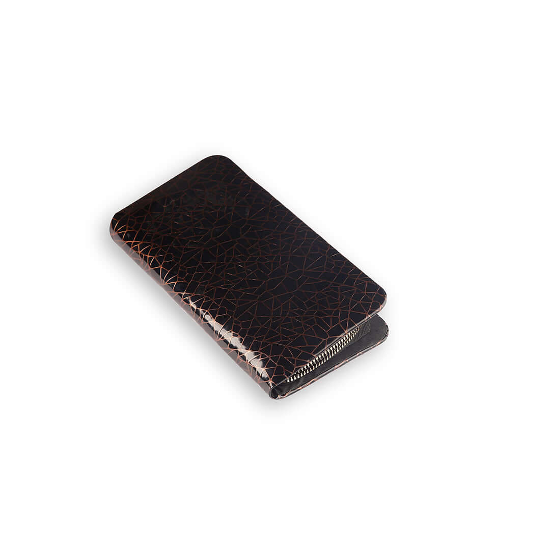 Marble Black Wallet - Bag X
