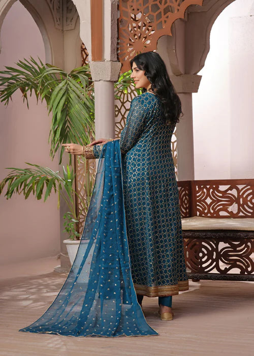 Shehzadi-Teal Illusion - Ayesha's Closet