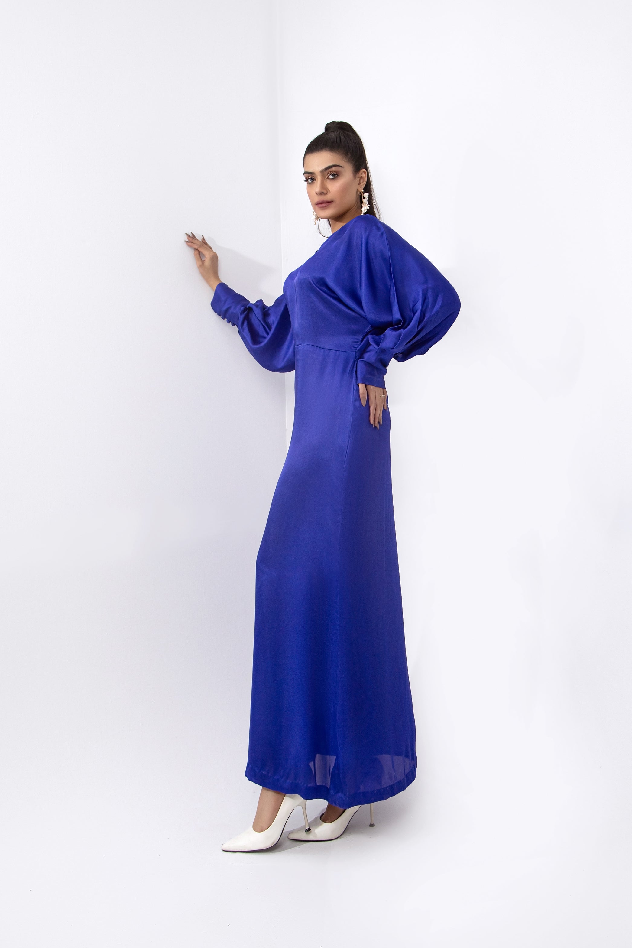Batwing Sleeves Dress - SYAH