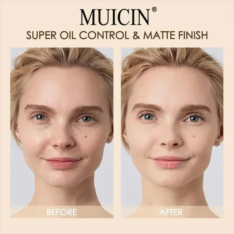 Luminous 3 In 1 Two Way Compact Face Powder - Muicin