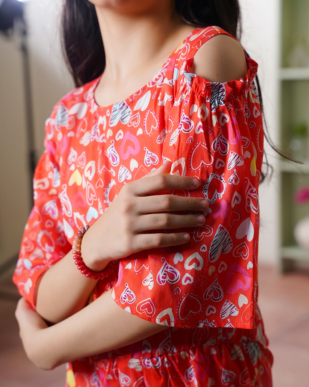 Cherry-Twist – Lawn Jumpsuit - Rangooz