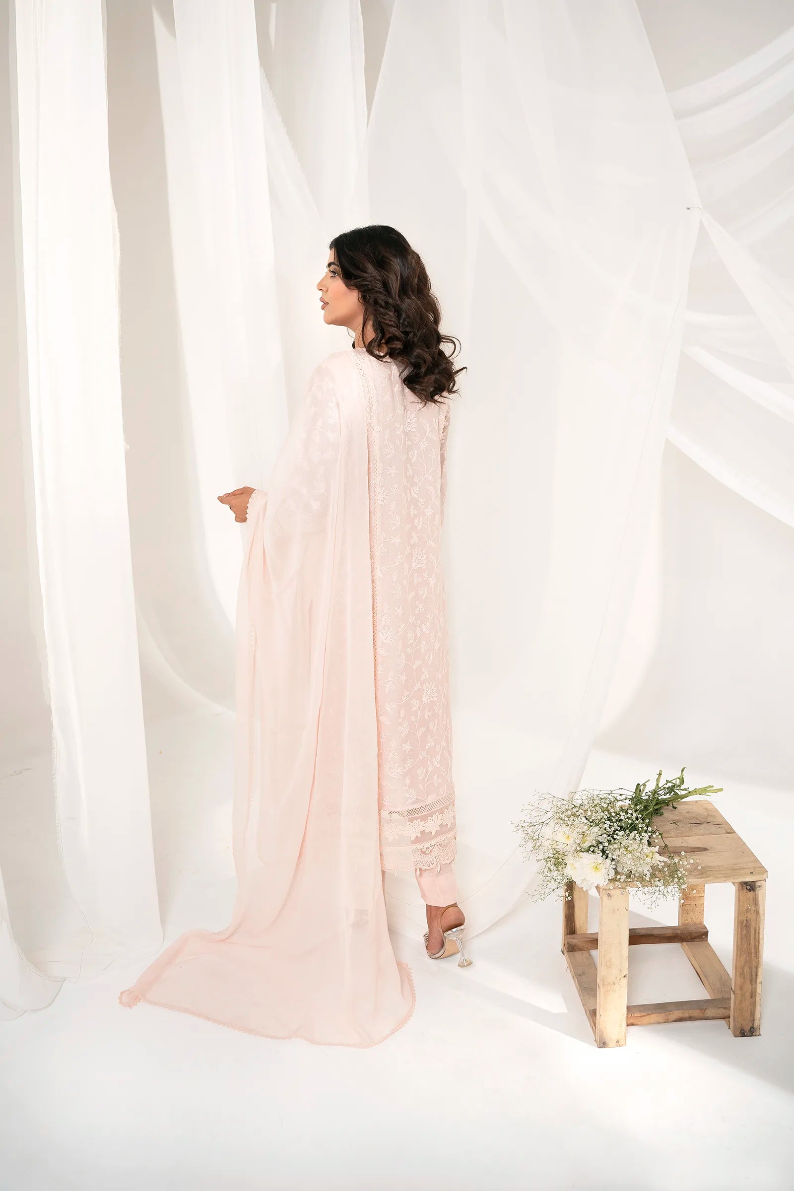 Parishe 3 Piece Stitched - Javeria Zoa