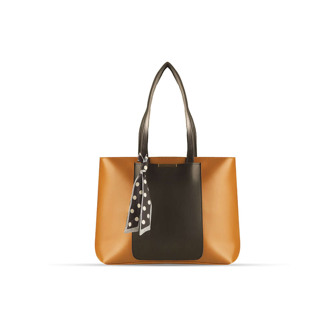 Jasmine Brown Tote Bag - Bag X
