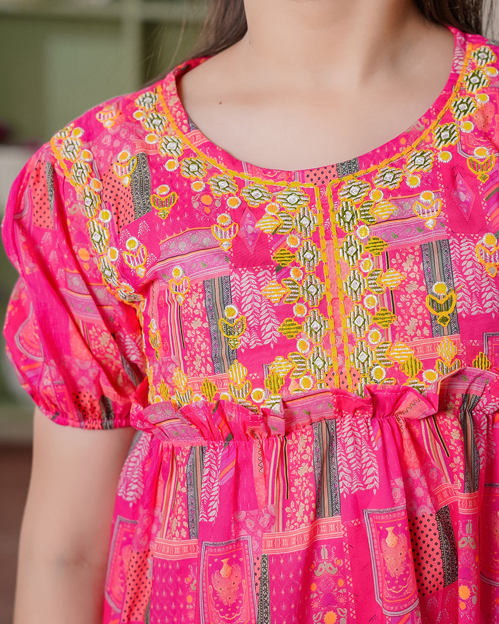 ColorWhirl – Lawn Frock - Rangooz