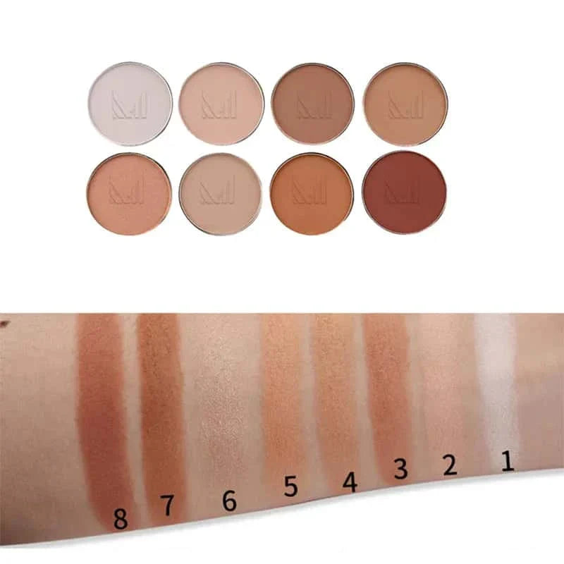8 Colors Professional Contour Palette - Muicin