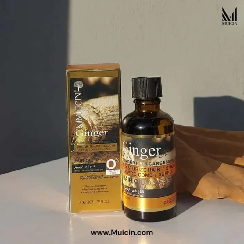 Organic Ginger Root Hair Growth Oil - Muicin
