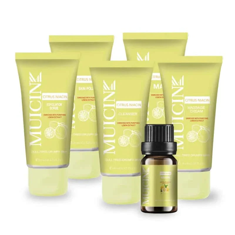 Citron Niacin Glow & Blow Facial Kit - Muicin