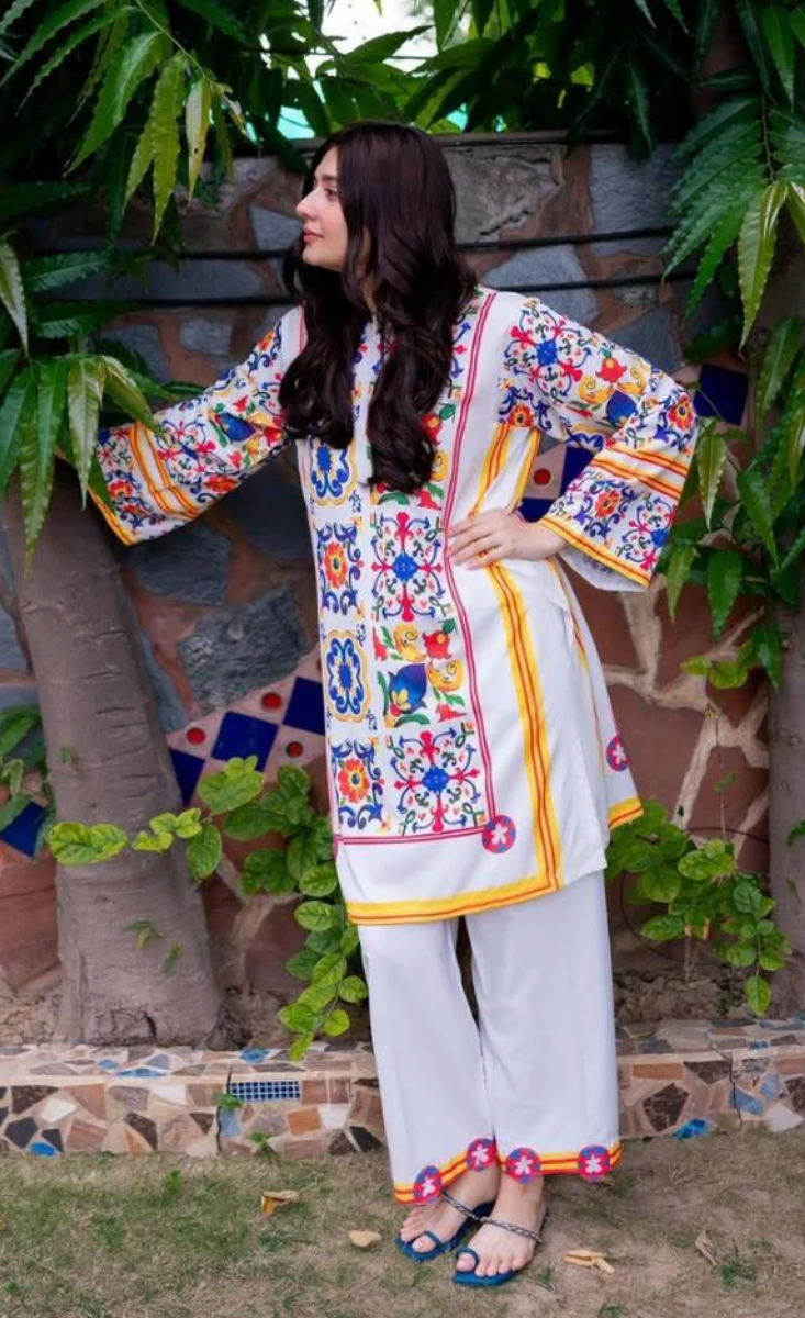 Rooh-e-Bahar - Stitched 2 Pcs - Kala Jora
